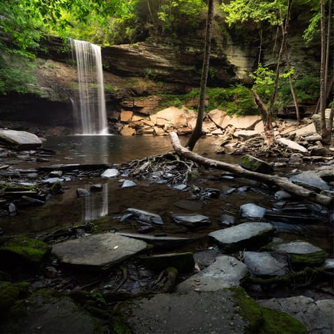 Hike the Ranger Falls trail, only minutes away by car