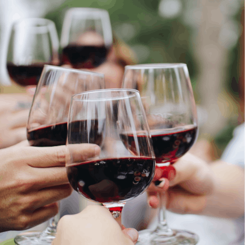 Stay on a vineyard and organise a wine tasting with your host