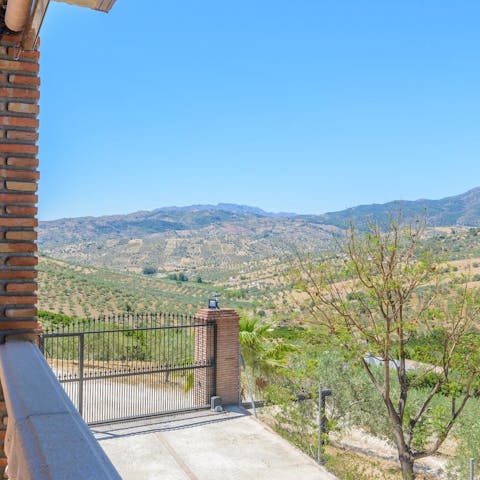Enjoy the tranquillity and solitude offered at this home, with expansive landscape views surrounding you