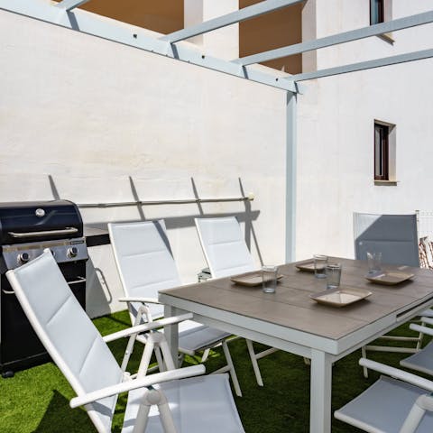 Embrace the magic of outdoor living with Spanish meals on the terrace