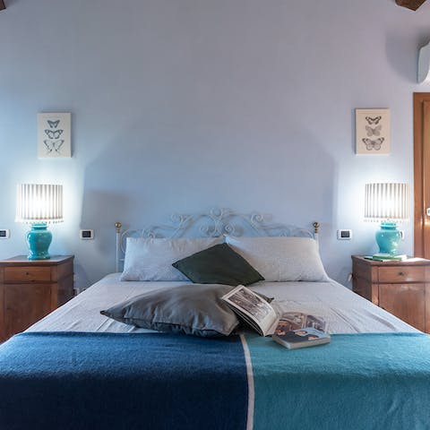 Enjoy an unbroken night's sleep in this tranquil spot