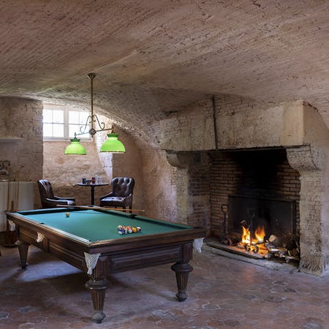Challenge your guests to a round of pool in the games room