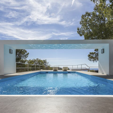 Look forward to cooling off in your private pool on long, hot afternoons