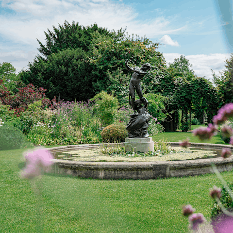 Spend the day in Regent's Park, a short walk away