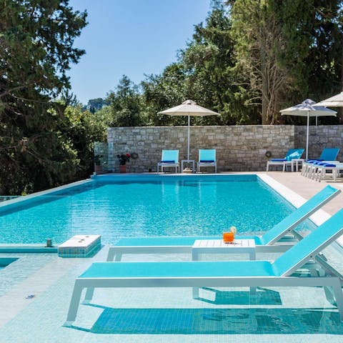 Take your pick from the pair of swimming pools to be found in the estate