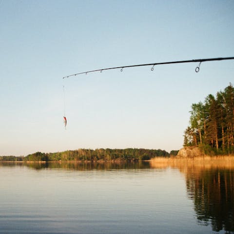 Find the catch of the day out on the water