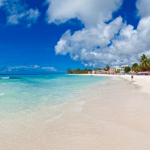 Spend the day at fabulous Dover Beach – mere minutes from your home