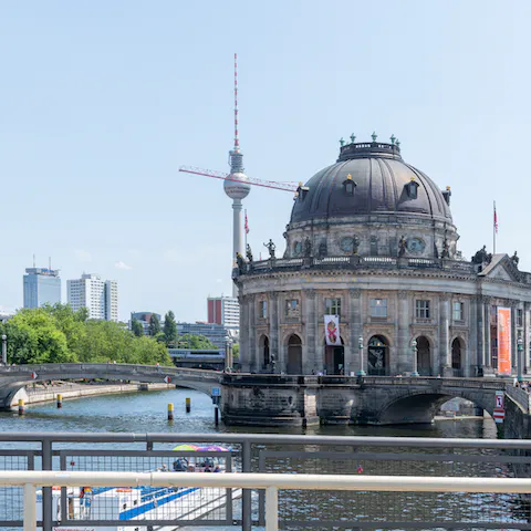 Take in the history of Berlin at Museum Island (twenty-four-minute walk)