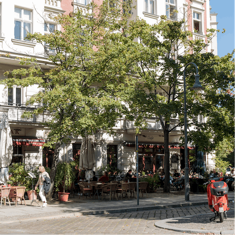 Experience Berlin from a sought-after spot in Prenzlauer Berg
