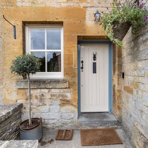 Stay in a picturesque stone maisonette, bursting with heritage charm