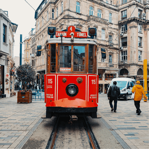 Explore the charming district of Beyoğlu