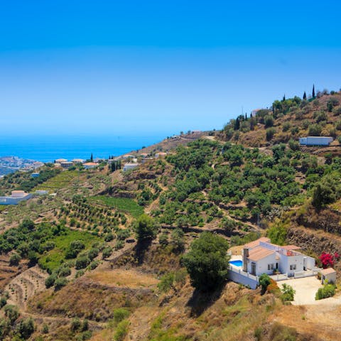 Explore the hillside and beaches of Costa Del Sol