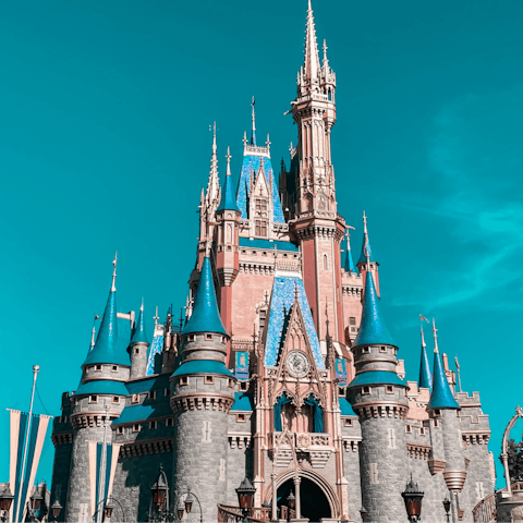 Head to Disney World or Universal – both less than an hour's drive