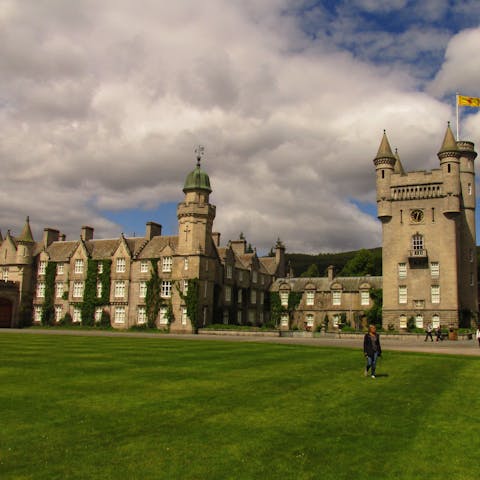 Visit Balmoral Castle – it's a short drive away