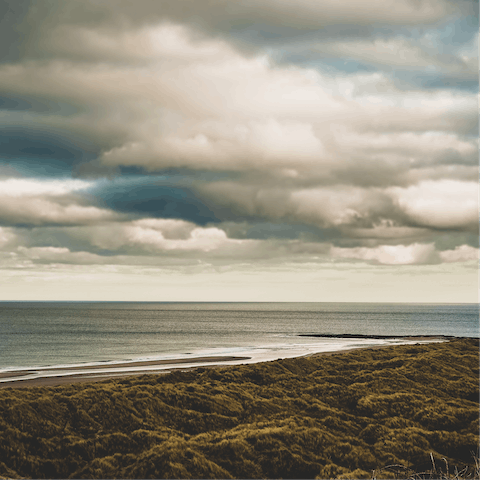 Spend the day exploring the coast – less than an hour's drive away