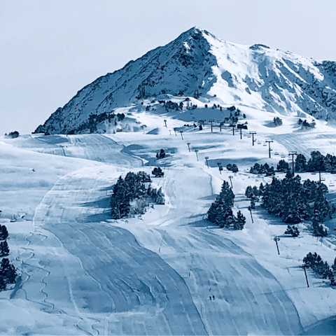 Enjoy the expansive Baqueira-Beret ski resort or savour the views from a restaurant or bar