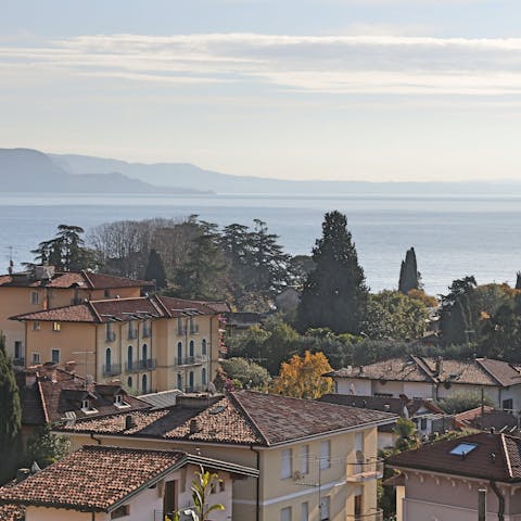 Stay in Salò on the western shore of Lake Garda