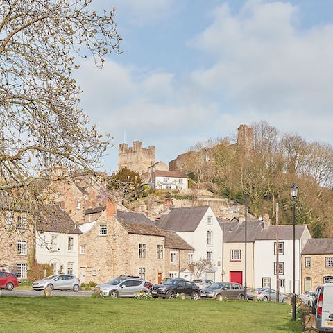 Experience the atmospheric charm of Richmond from this home in The Old Brewery 