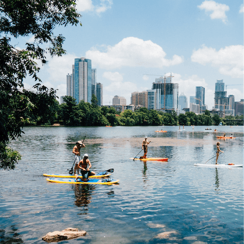 Spend your day at Lou Neff Point, only a twenty–seven minute drive away