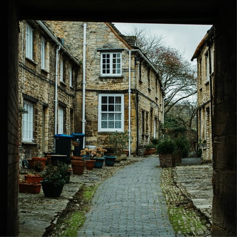 Head into Burford, the Gateway to the Cotswolds – it's 1.5 miles away