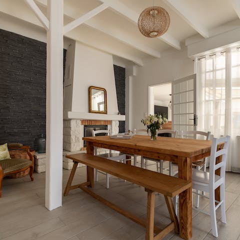Enjoy a warm welcome from the cosy living room of this home