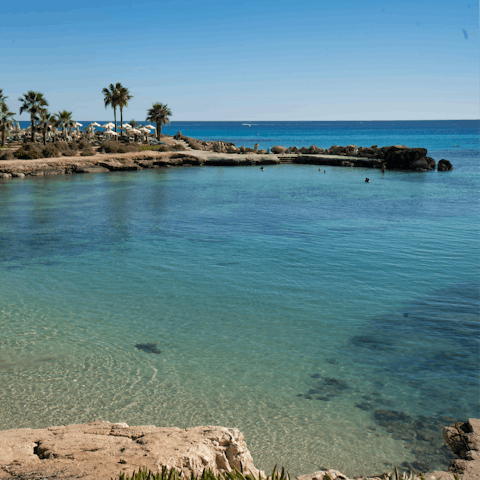 Visit the stunning beaches that are dotted around the Cyprus coastline