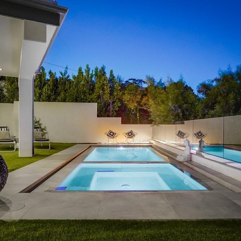 Enjoy a workout in the private pool, topped off with a relaxing dip in the Jacuzzi