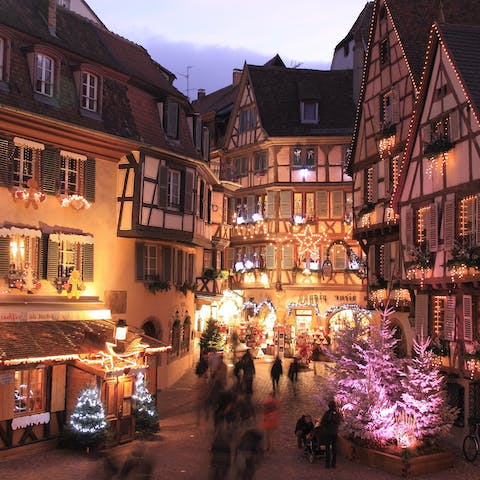 Feel festive in winter with a trip to the Christmas markets