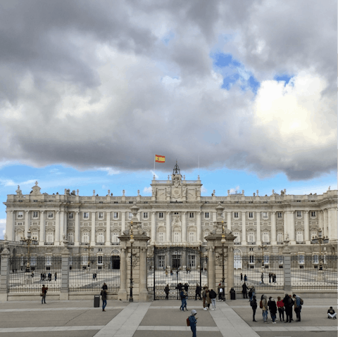 Check out the Royal Palace – it's thirty minutes away on the metro
