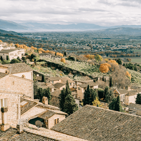 Explore historic Assisi – it's a great choice for a day trip