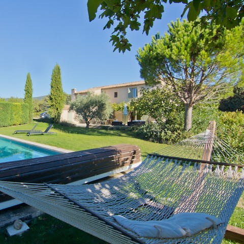 Relax in a natural setting, surrounded by vineyards and olive groves