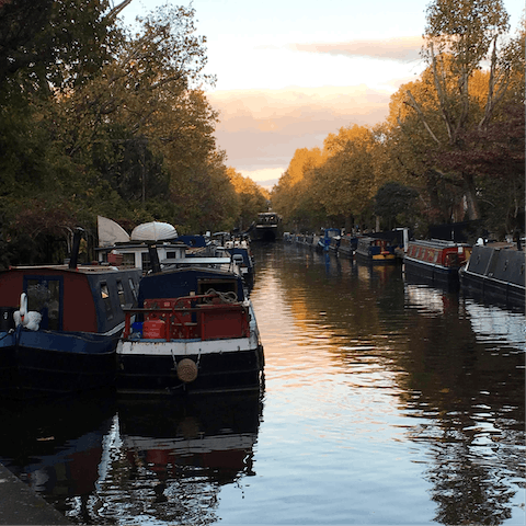 Take a stroll down to Little Venice or Notting Hill