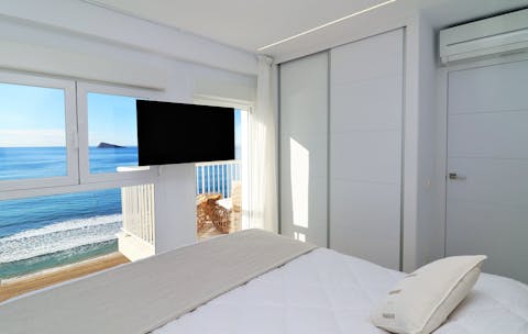 Wake up each morning to this beautiful beachy view