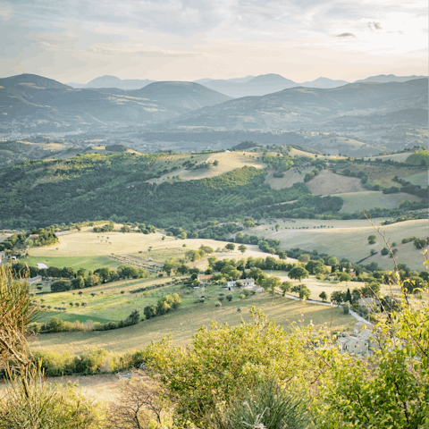 Stay in the serene surrounds of Italy's Le Marche region