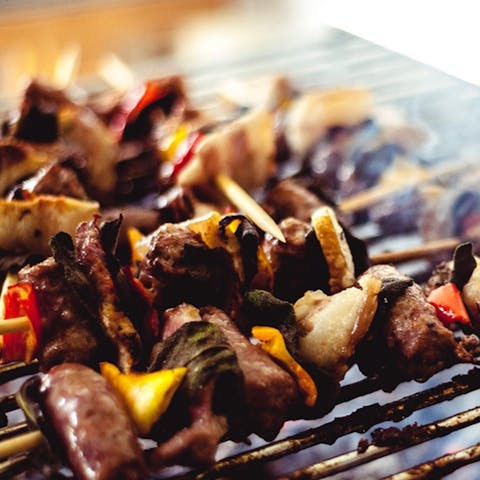 Fire up the barbecue for alfresco meals in the summer