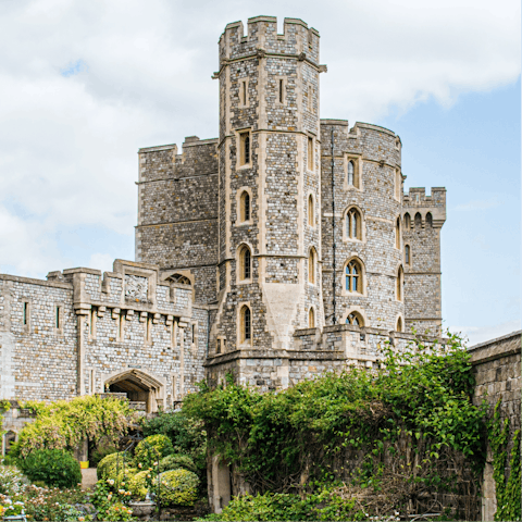 Spend the day exploring Windsor – a short drive away