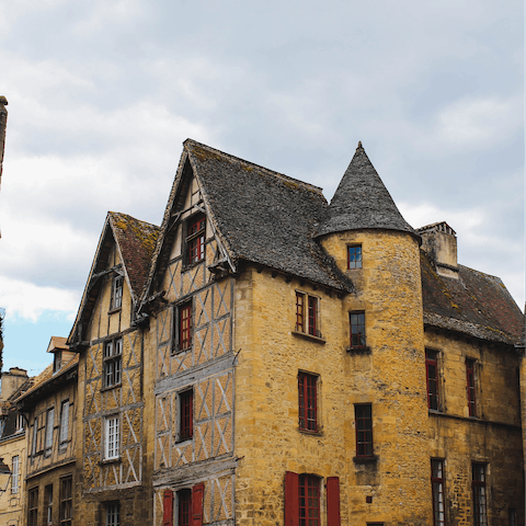 Drive just a few minutes to medieval Sarlat