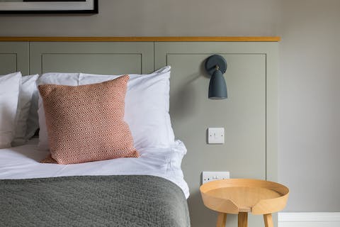 Sleep well in the stylish bedrooms and wake up feeling refreshed