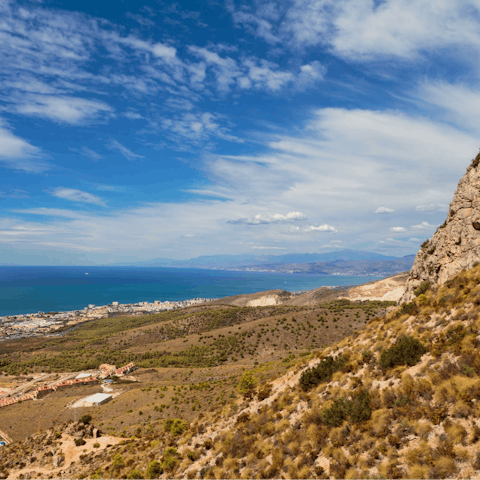 Drive down to Fuengirola and relax on the golden sandy beaches