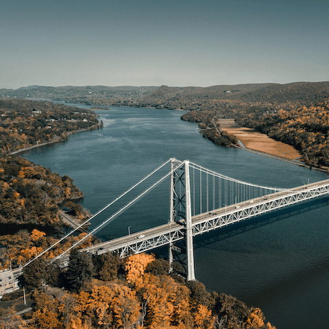 Take to the trails around the Hudson Valley