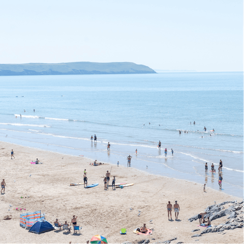 Stay in Saltburn-by-the-Sea, within walking distance of the beach