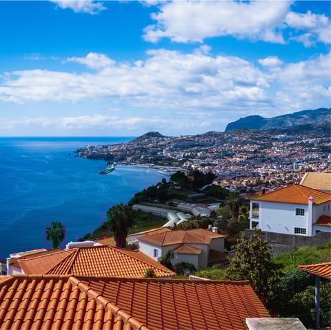Explore Madeira from this desirable location near Funchal's promenade