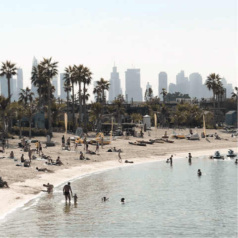 Enjoy the private beach access on your doorstep