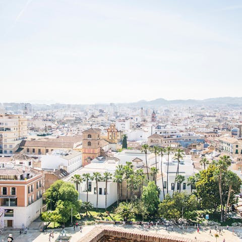 Explore the sights of Malaga including the famous Plaza de la Merced