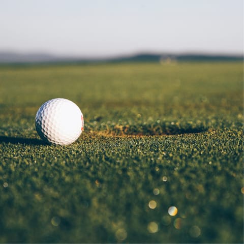 Hit the links at Alhaurín Golf – it's only 2 kilometres away