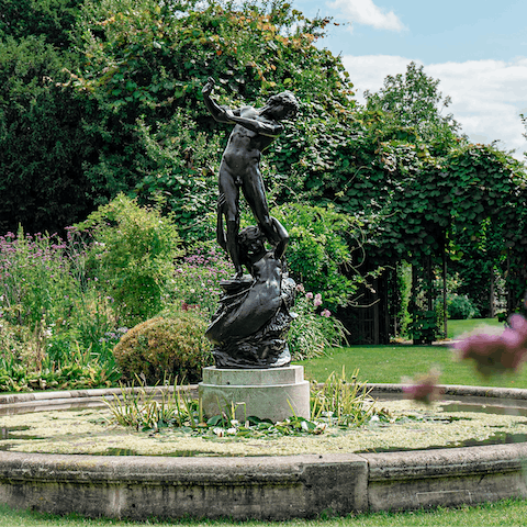 Be inspired by the beauty of Regent's Park – a short walk away