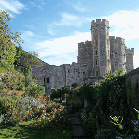 Stay within walking distance of Windsor Castle, a royal home for over 900 years
