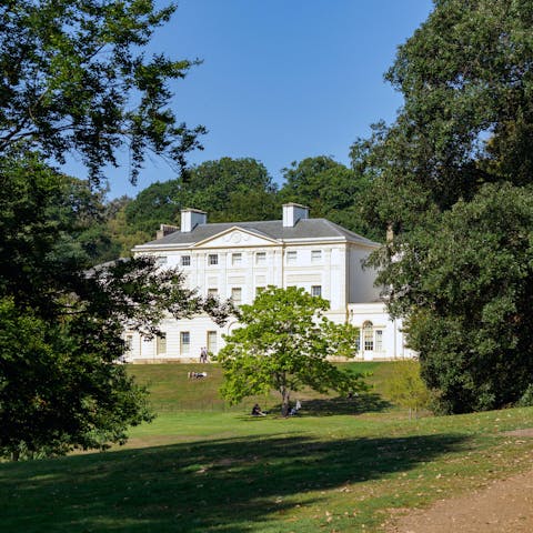 Visit the little-known Kenwood House, set within Hampstead Heath