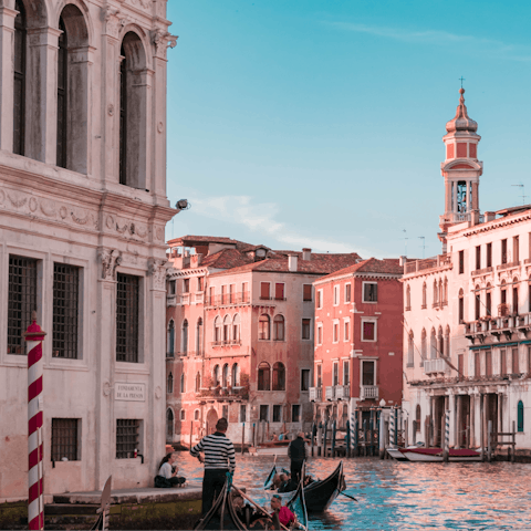 Stay in the heart of Venice, moments away from Gallerie dell'Accademia