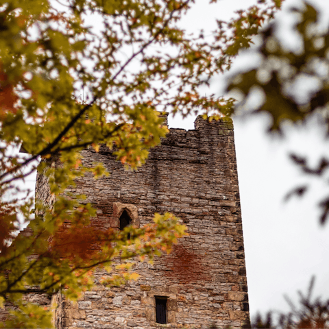 Spy Richmond Castle right outside the bedroom windows, and go on a day trip for a dose of local history